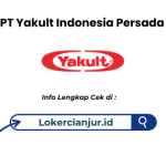 Lowongan Kerja PT Yakult Indonesia Persada Cianjur 2024