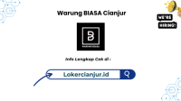 Lowongan Kerja Warung BIASA Cianjur Terbaru 2024