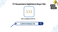 Lowongan Kerja PT Nusantara Sejahtera Raya Tbk (Cinema XXI) Cianjur