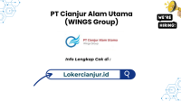 Lowongan Kerja PT Cianjur Alam Utama (WINGS Group) Terbaru